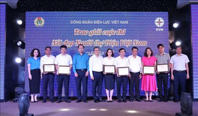 Công đoàn Điện lực Việt Nam tổng kết và trao giải cuộc thi 