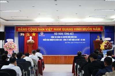 Thủy điện An Khê – Ka Nak tổ chức Hội nghị tổng kết công tác Đảng, chuyên môn năm 2024 và triển khai nhiệm vụ năm 2025 