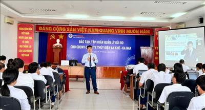 Thủy điện An Khê – Ka Nak nâng cao năng lực quản lý rủi ro cho đội ngũ CBCNV