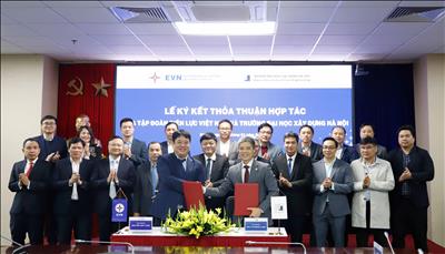 EVN ký kết hợp tác chiến lược với Đại học Xây dựng Hà Nội