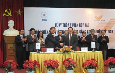 Vietnam Post và EVN ký thỏa thuận hợp tác